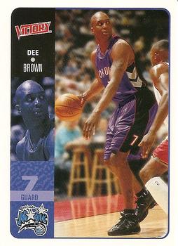 2000-01 Upper Deck Victory #207 Dee Brown Front