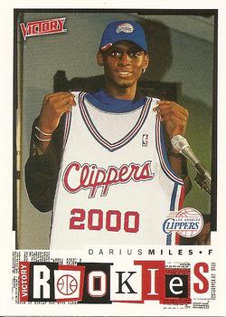 2000-01 Upper Deck Victory #273 Darius Miles Front