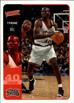 2000-01 Upper Deck Victory #156 Tyrone Hill Front