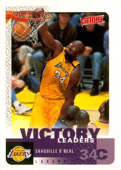 2000-01 Upper Deck Victory #244 Shaquille O'Neal Front