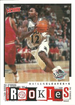 2000-01 Upper Deck Victory #270 Mateen Cleaves Front