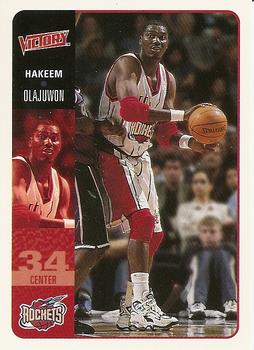 2000-01 Upper Deck Victory #75 Hakeem Olajuwon Front