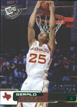 2005 Press Pass - Holo Green #R17 Gerald Green Front