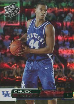2005 Press Pass - Holo Green #R18 Chuck Hayes Front