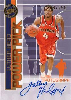 2005 Press Pass - Power Pick Autographs #NNO Luther Head Front