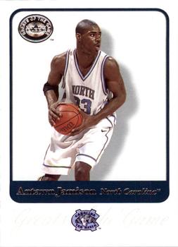 2001 Fleer Greats of the Game #3 Antawn Jamison Front
