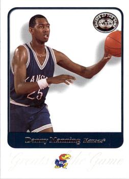 2001 Fleer Greats of the Game #17 Danny Manning Front