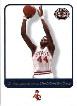 2001 Fleer Greats of the Game #21 David Thompson Front