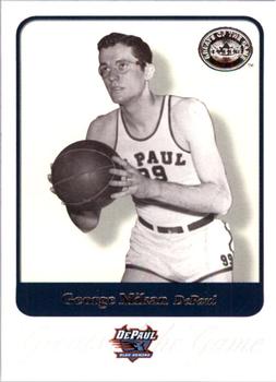 2001 Fleer Greats of the Game #27 George Mikan Front
