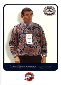 2001 Fleer Greats of the Game #53 Lou Carnesecca Front