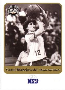 2001 Fleer Greats of the Game #76 Carol Blazejowski Front