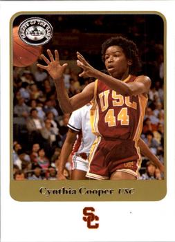 2001 Fleer Greats of the Game #77 Cynthia Cooper Front
