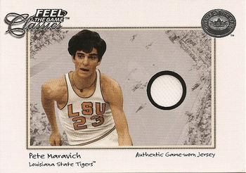 2001 Fleer Greats of the Game - Feel The Game Classics #NNO Pete Maravich Front