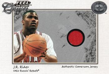 2001 Fleer Greats of the Game - Feel The Game Classics #NNO Isaiah Rider Front