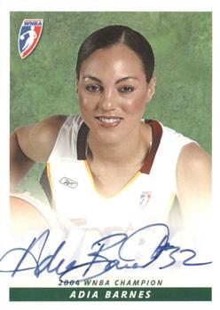 2005 Rittenhouse WNBA - Autographs #NNO Adia Barnes Front
