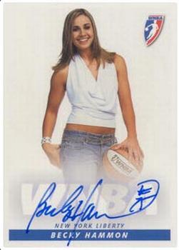 2005 Rittenhouse WNBA - Autographs #NNO Becky Hammon Front