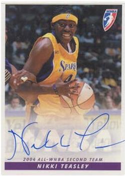 2005 Rittenhouse WNBA - Autographs #NNO Nikki Teasley Front