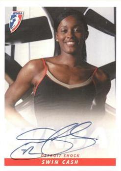 2005 Rittenhouse WNBA - Autographs #NNO Swin Cash Front
