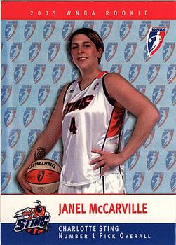 2005 Rittenhouse WNBA - Rookies #RC1 Janel McCarville Front