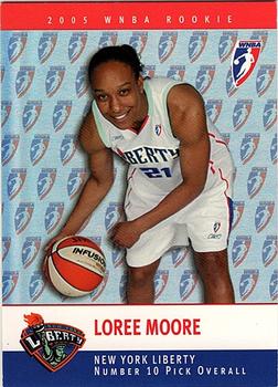 2005 Rittenhouse WNBA - Rookies #RC10 Loree Moore Front