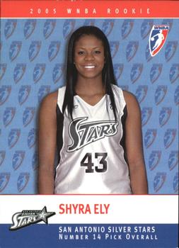 2005 Rittenhouse WNBA - Rookies #RC13 Shyra Ely Front