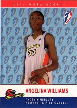 2005 Rittenhouse WNBA - Rookies #RC17 Angelina Williams Front