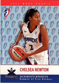 2005 Rittenhouse WNBA - Rookies #RC18 Chelsea Newton Front