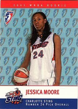 2005 Rittenhouse WNBA - Rookies #RC19 Jessica Moore Front