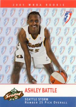 2005 Rittenhouse WNBA - Rookies #RC20 Ashley Battle Front