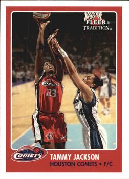 2001 Fleer Tradition WNBA #3 Tammy Jackson Front