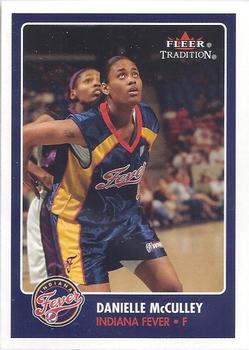2001 Fleer Tradition WNBA #16 Danielle McCulley Front