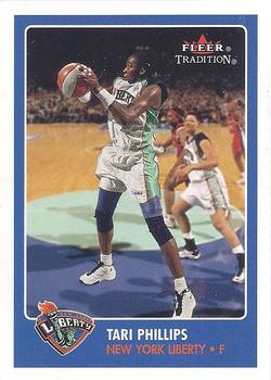 2001 Fleer Tradition WNBA #30 Tari Phillips Front