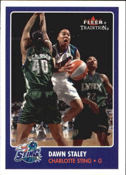 2001 Fleer Tradition WNBA #83 Dawn Staley Front