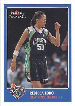 2001 Fleer Tradition WNBA #106 Rebecca Lobo Front
