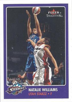2001 Fleer Tradition WNBA #114 Natalie Williams Front
