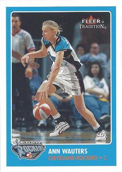 2001 Fleer Tradition WNBA #120 Ann Wauters Front