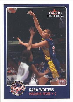 2001 Fleer Tradition WNBA #125 Kara Wolters Front