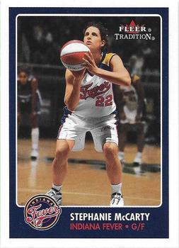 2001 Fleer Tradition WNBA #130 Stephanie McCarty Front