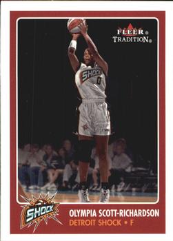 2001 Fleer Tradition WNBA #146 Olympia Scott-Richardson Front