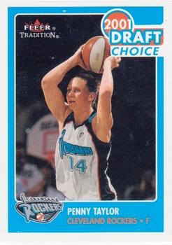 2001 Fleer Tradition WNBA #168 Penny Taylor Front