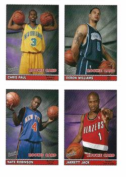2005-06 Bazooka - 4-on-1 Stickers #22 Chris Paul / Deron Williams / Nate Robinson / Jarrett Jack Front