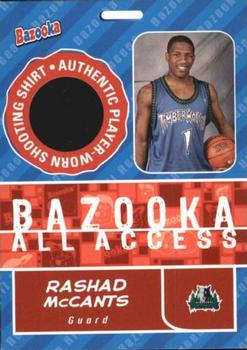 2005-06 Bazooka - All-Access Relics #BAA-RM Rashad McCants Front