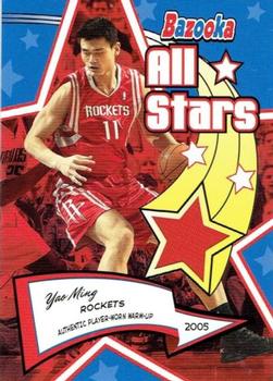 2005-06 Bazooka - All-Star Relics #BAS-YM Yao Ming Front