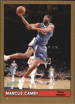 2005-06 Bazooka - Gold #123 Marcus Camby Front