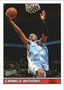 2005-06 Bazooka - Minis #110 Carmelo Anthony Front