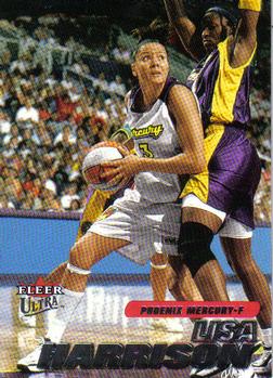 2001 Ultra WNBA #10 Lisa Harrison Front