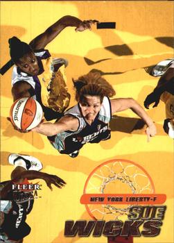 2001 Ultra WNBA #4 Sue Wicks Front