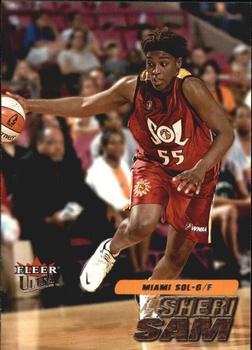 2001 Ultra WNBA #12 Sheri Sam Front