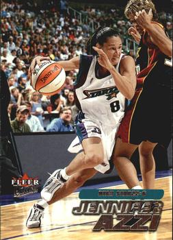 2001 Ultra WNBA #22 Jennifer Azzi Front