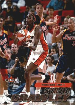 2001 Ultra WNBA #67 Sylvia Crawley Front
